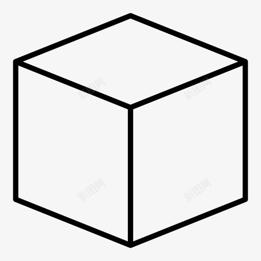 盒子送货物流图标svg_新图网 https://ixintu.com 产品 包装 数字货币网络1轮廓 物流 盒子 送货