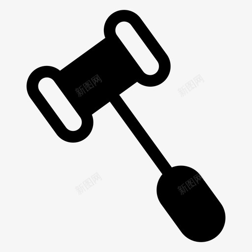 锤子建筑维修工具图标svg_新图网 https://ixintu.com 建筑 砖石和建筑填充图标 维修工具 锤子