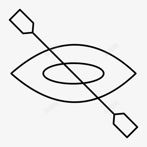 独木舟皮划艇木筏图标svg_新图网 https://ixintu.com 木筏 河流 独木舟 皮划艇