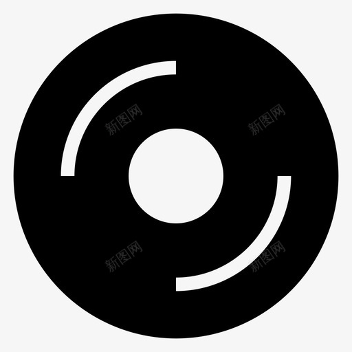 cd唱片集业务图标svg_新图网 https://ixintu.com cd 业务 光盘 唱片集 存储器 科学字形图标