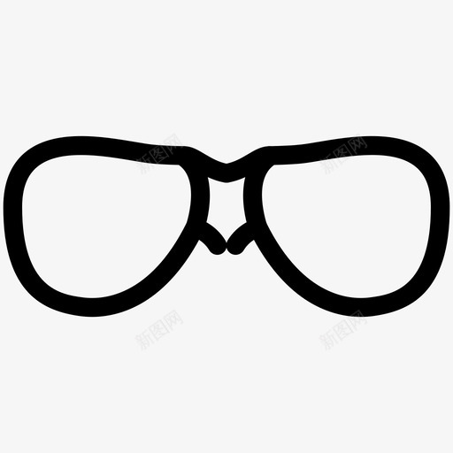 眼镜眼睛太阳图标svg_新图网 https://ixintu.com 太阳 太阳镜 时髦 眼睛 眼镜 视野