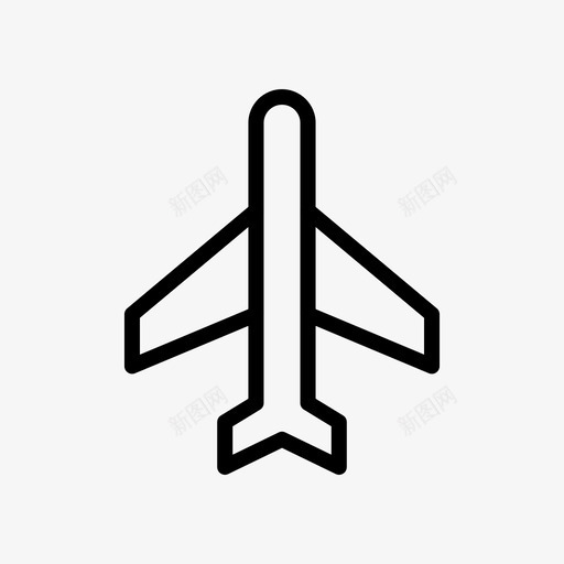 飞机飞行天空图标svg_新图网 https://ixintu.com 天空 旅行 飞机 飞行 食物杂项