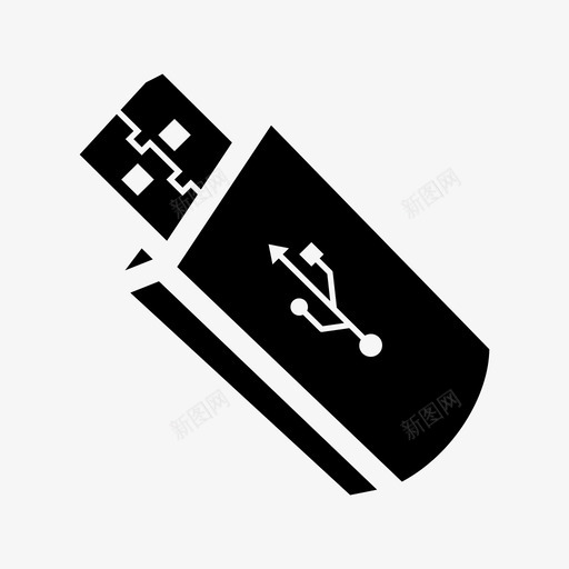 闪存驱动器usb插头usb端口图标svg_新图网 https://ixintu.com usb插头 usb端口 usb记忆棒 闪存驱动器