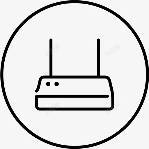 有线网络svg_新图网 https://ixintu.com 有线网络