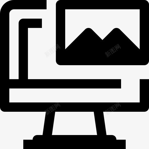 计算机功能设备照片图标svg_新图网 https://ixintu.com 技术 照片 计算机功能 计算机功能最小图标 设备