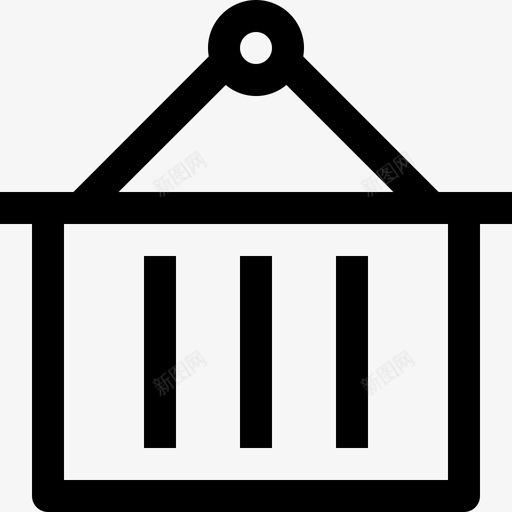 购物篮基本界面图标svg_新图网 https://ixintu.com 基本 基本集合5 用户界面 界面 购物篮