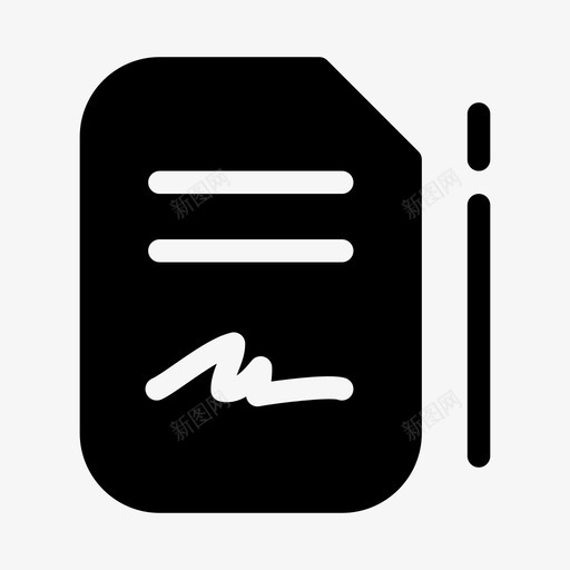 合同法律财务ios优化图标svg_新图网 https://ixintu.com 合同 法律 财务ios优化