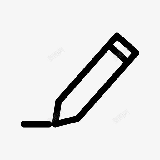 铅笔写字电话图标svg_新图网 https://ixintu.com 写字 电话 铅笔