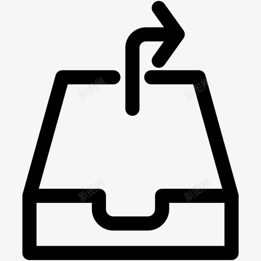 收件箱输出电子邮件转发图标svg_新图网 https://ixintu.com 发送 收件箱输出 电子邮件 电子邮件2 转发