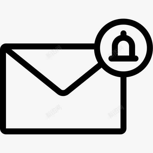 电子邮件通知信封信件图标svg_新图网 https://ixintu.com 信件 信封 电子邮件第4行 电子邮件通知 邮箱