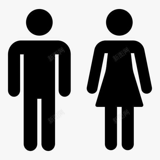 人夫妻女人图标svg_新图网 https://ixintu.com 人 人群 夫妻 女人 男人