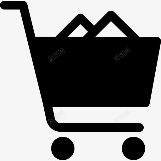 购物车满商业投资图标svg_新图网 https://ixintu.com 商业 投资 购物车满