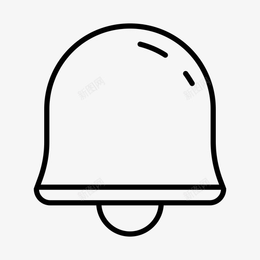 通知铃声通知铃图标svg_新图网 https://ixintu.com 基本行图标 通知 通知铃 铃声