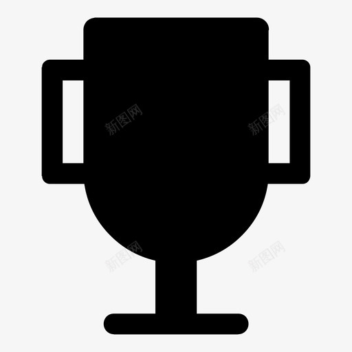 奖杯基本图标4svg_新图网 https://ixintu.com 基本图标4 奖杯