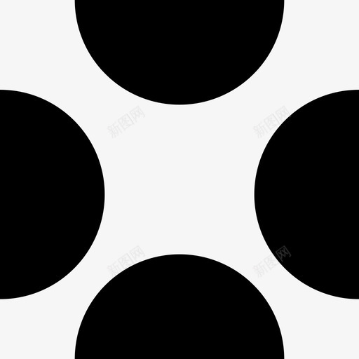 圆点背景圆图标svg_新图网 https://ixintu.com 图案 圆 圆点 无缝 无缝图案 背景