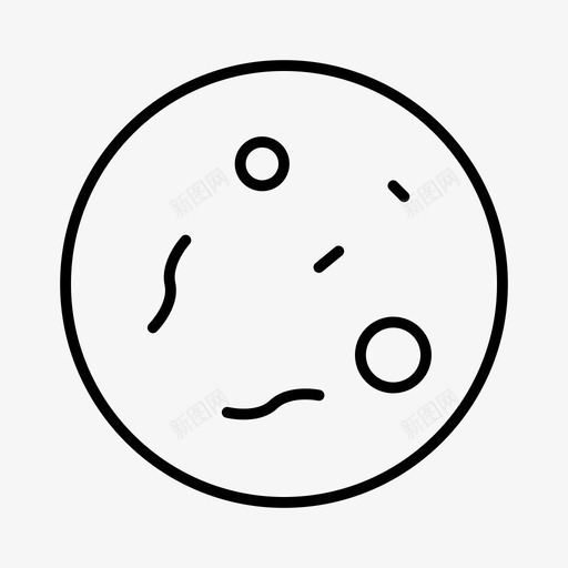 细菌变形虫病毒图标svg_新图网 https://ixintu.com 变形虫 病毒 科学细线 细菌