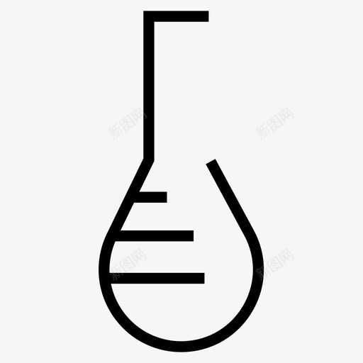 烧瓶化学设备图标svg_新图网 https://ixintu.com 化学 化学材料 实验室 烧瓶 科学 设备