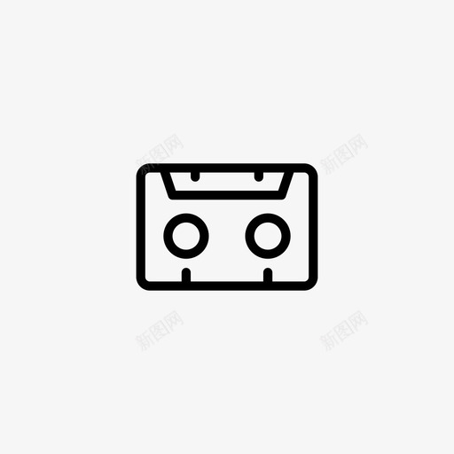 卡塞特音频控制1图标svg_新图网 https://ixintu.com 卡塞特 音频控制1