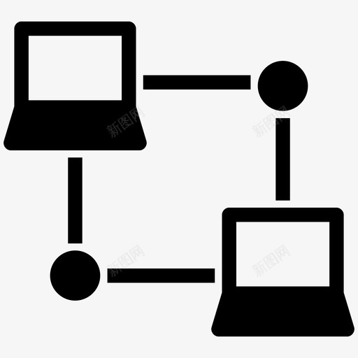 网络计算机网络网络共享图标svg_新图网 https://ixintu.com 社交 网络 网络共享 计算机网络