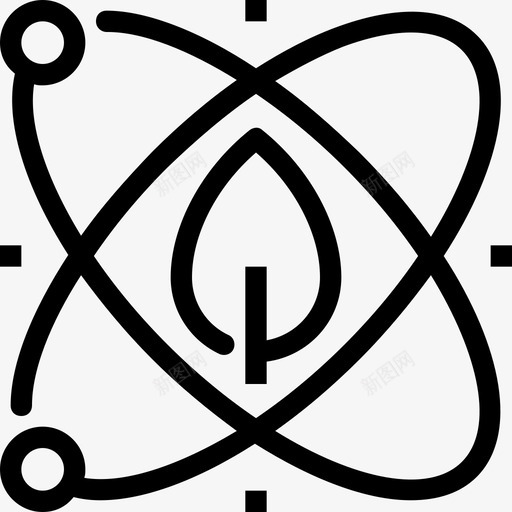 自然的力量生态能源图标svg_新图网 https://ixintu.com 力量和能源 生态 绿色 能源 自然的力量