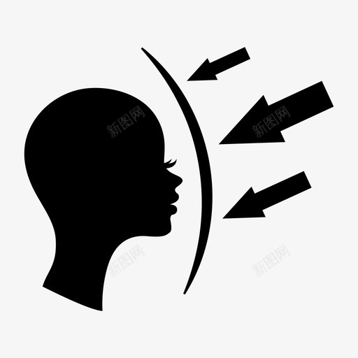 面部保护化妆品皮肤图标svg_新图网 https://ixintu.com 化妆品 皮肤 防晒霜 面部保护