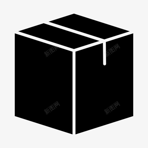 箱子纸板箱板条箱图标svg_新图网 https://ixintu.com 包装 板条箱 箱子 纸板箱