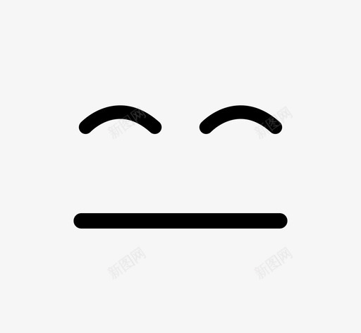 不舒服情绪表情图标svg_新图网 https://ixintu.com 不舒服 情绪 沉默 绝望 表情 走投无路