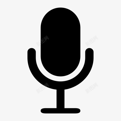 语音按钮svg_新图网 https://ixintu.com 语音按钮