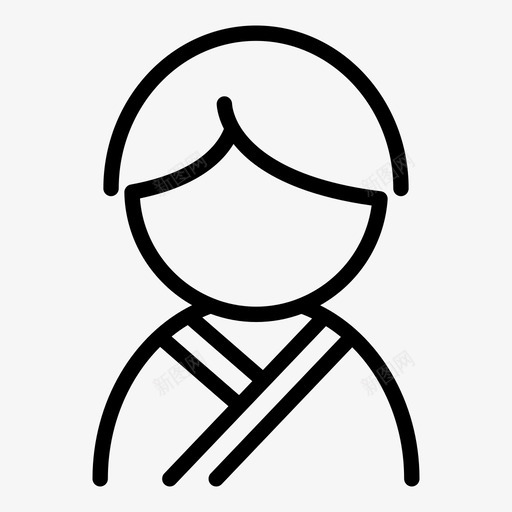 浴袍睡衣家居服图标svg_新图网 https://ixintu.com 家居服 晨衣 浴室 浴袍 淋浴 睡衣