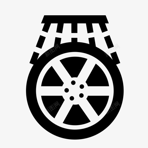 轮毂清洁svg_新图网 https://ixintu.com 轮毂清洁