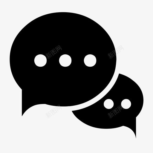 沟通交流svg_新图网 https://ixintu.com 沟通交流