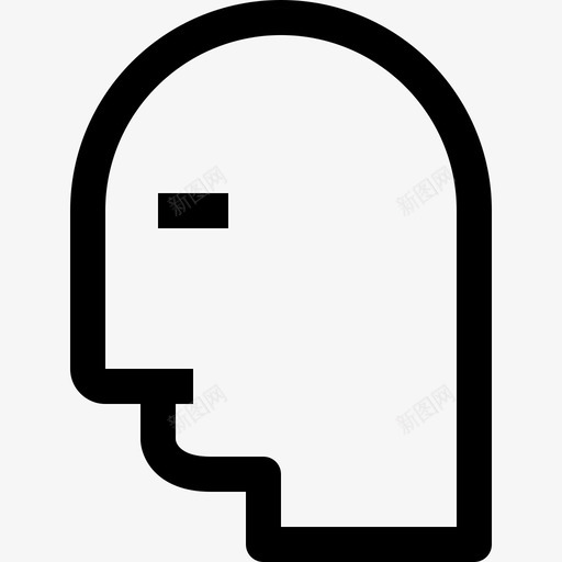 人类思维和思维大脑头脑图标svg_新图网 https://ixintu.com 人类思维和思维 人类思维的最小图标 大脑 头脑 过程