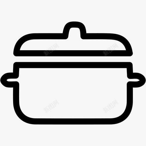 食物火锅厨房图标svg_新图网 https://ixintu.com 厨房 火锅 食物