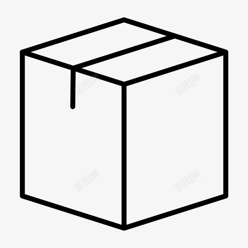 箱子纸板箱板条箱图标svg_新图网 https://ixintu.com 包装 板条箱 箱子 纸板箱