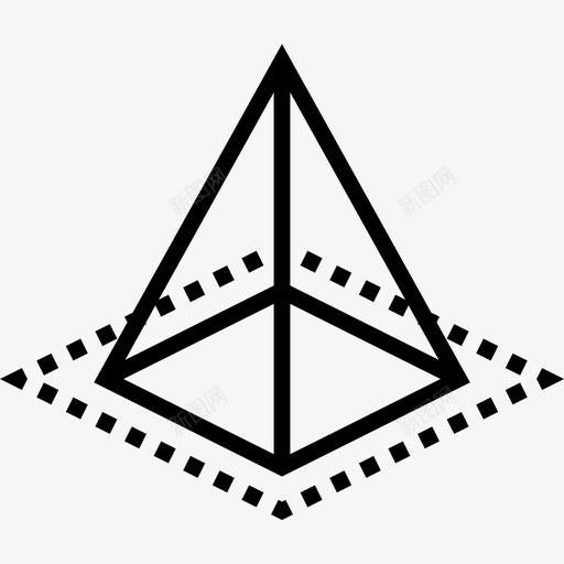 三维造型开发图标svg_新图网 https://ixintu.com 三维造型 几何 创意过程 开发 数码 设计 造型