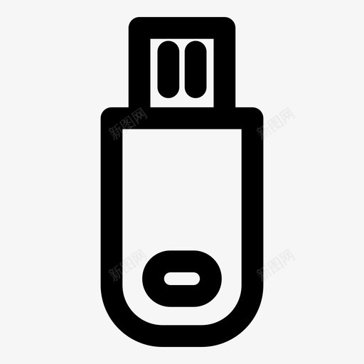 笔驱动器U盘图标svg_新图网 https://ixintu.com U盘 笔驱动器