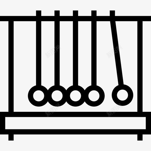 物理学运动牛顿图标svg_新图网 https://ixintu.com 摆 永动机 牛顿 物理学 研究和科学 科学 运动