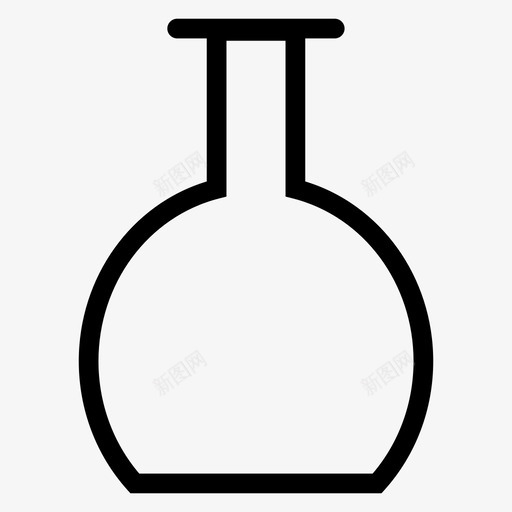 罐子烧杯商业图标svg_新图网 https://ixintu.com 商业 实验室 烧杯 烧瓶 科学线图标 罐子