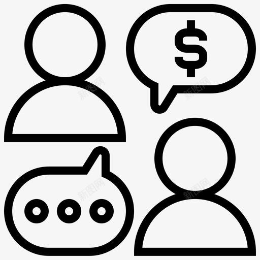 金钱通讯腐败图标svg_新图网 https://ixintu.com 腐败 通讯 金钱