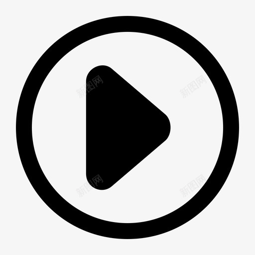 ic_caret - circle - o - rightsvg_新图网 https://ixintu.com ic_caret - circle - o - right