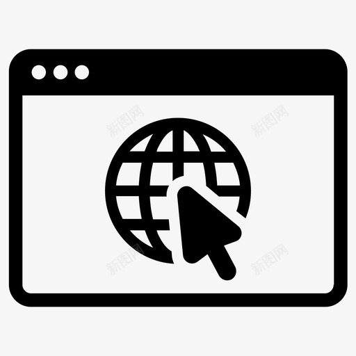 网状物图标svg_新图网 https://ixintu.com 网状物