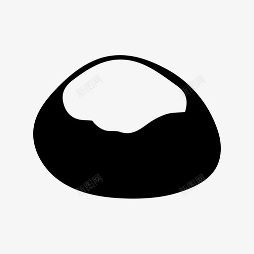 栗子秋季手绘图标svg_新图网 https://ixintu.com 2017年秋季 手绘 栗子 秋季