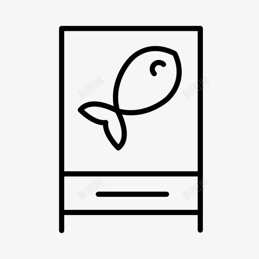 钓鱼鱼店海洋图标svg_新图网 https://ixintu.com 宠物店 海洋 钓鱼 鱼店