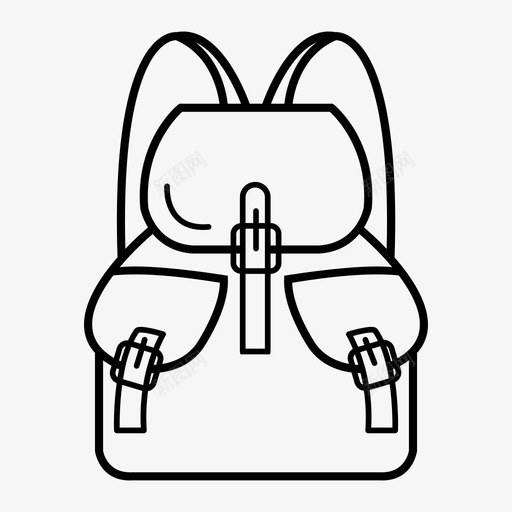 双肩包svg_新图网 https://ixintu.com 双肩包