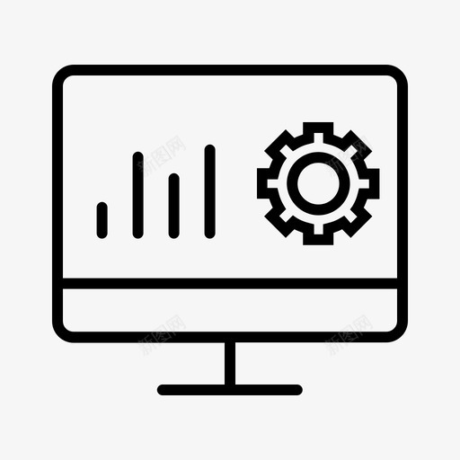 搜索引擎优化仪表板搜索分析图标svg_新图网 https://ixintu.com 仪表板 搜索分析 搜索引擎优化 搜索引擎监控 网络分析