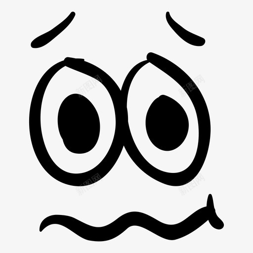 遗憾表情nsvg_新图网 https://ixintu.com 遗憾表情 遗憾表情n