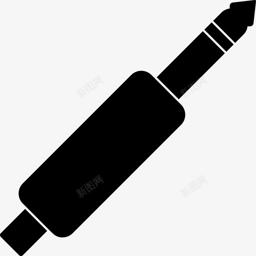 接头音频音频插孔图标svg_新图网 https://ixintu.com 接头 插孔接头 音频 音频插孔