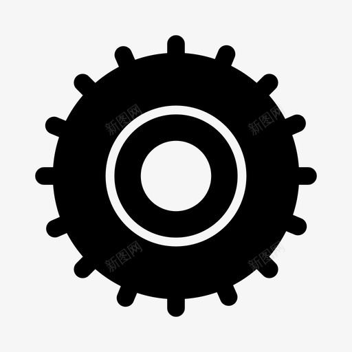 设置齿轮选项图标svg_新图网 https://ixintu.com 管理员侧菜单设置32px黑色 设置 选项 齿轮