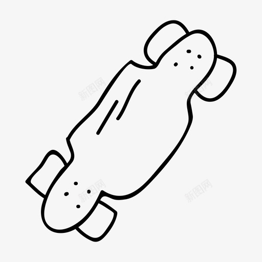 长板极限游戏图标svg_新图网 https://ixintu.com 极限 游戏 运动 长板