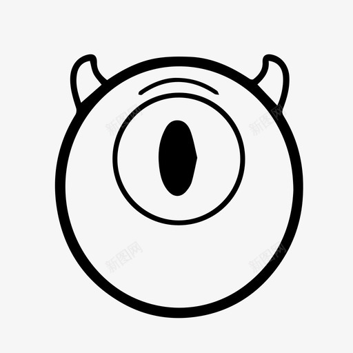 mikewazowski迪士尼monsters图标svg_新图网 https://ixintu.com mikewazowski monsters monstersinc 皮克斯 迪士尼